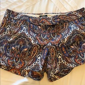 Paisley shorts